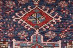 Rug & Kilim’s Tribal Rug in Blue and Red with Primitivist | Area Rug in Rugs by Rug and Kilim