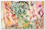 Confluence | Oil And Acrylic Painting in Paintings by Molly Herman. Item made of canvas with synthetic