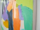 Four O’clock Break | Oil And Acrylic Painting in Paintings by Claire Desjardins. Item composed of canvas