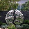 Ombré Steel Waterfall Wall Sculpture — Nitush Aroosh | Wall Hangings by Nitush Aroosh | Mumbai, India in Mumbai. Item composed of steel in contemporary or eclectic & maximalism style