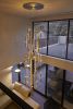 Heavy Rain - Modular Chandelier | Chandeliers by ILANEL P/L. Item made of aluminum works with contemporary & eclectic & maximalism style