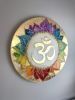 Lotus | Mixed Media by Wall Jewelry by Robyn Camargo. Item made of wood with synthetic