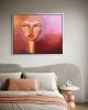 An Open Mind - Burgundy and Mauve 24"x30" - Oil on Canvas | Oil And Acrylic Painting in Paintings by Amy Straley. Item made of canvas compatible with contemporary and eclectic & maximalism style