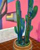 Casa Gilardi, jardin | Mixed Media by Marielle Robichaud