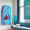 Forever Summer Canvas Stretched Art 40" x 60" | Prints in Paintings by Fabienne Dougé