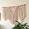 Large Macrame Wall Hanging - "Rain" | Wall Hangings by macramestories. Item made of cotton works with boho & country & farmhouse style