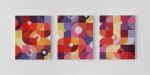 Mechanics of Color Canvas — 3 Canvas Print Set | Prints by Michael Grace & Co.. Item composed of canvas and paper
