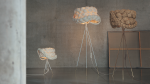 The Bride Floor Lamp - Large | Lamps by Marie Burgos Design and Collection | d&d Building in New York. Item composed of fiber
