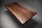 English Walnut | Modern Farmhouse Style | Dining Table in Tables by L'atelier Mata | Letchworth Garden City in Letchworth Garden City. Item made of walnut & steel