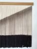 LINEAR I Macrame Wall Hanging / Fiber Art | Wall Hangings by Jay Durán @ J. Durán Art + Home | Dallas in Dallas. Item composed of cotton & fiber