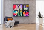 The Smell of Freshly Cut Grass | Mixed Media by Paula Saslow, Copper Rose Art. Item composed of wood in industrial or urban style