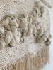 Statement Woven Wall Hanging "In Loving Memory" | Wall Sculpture in Wall Hangings by Rebecca Whitaker Art. Item made of wood with cotton works with boho & japandi style