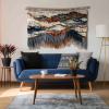 Wall Tapestry "Canyon Echo" | Wall Hangings by Tissage Sauvage. Item made of wood & cotton compatible with boho and country & farmhouse style