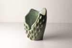 soft relief study vase 03 | Vases & Vessels by Ashley Perez. Item composed of ceramic compatible with contemporary and modern style