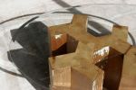 Triskelion Coffee Table | Tables by Todd McCollister. Item made of wood & glass compatible with contemporary and modern style