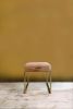 Famed Pouffe | Accent Chair in Chairs by LAGU. Item made of brass