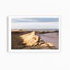 Coastal landscape art, "Dune on Lindisfarne" photograph | Photography by PappasBland. Item made of paper works with contemporary & coastal style