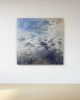 Deeper Blue | Oil And Acrylic Painting in Paintings by Ana Carolina Mönnaco. Item made of wood works with contemporary & coastal style
