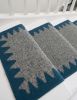 Handwoven Woolen Gray Runner Rug | Rugs by Evergreen Carpets. Item composed of wool compatible with boho and minimalism style