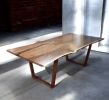 Berkman dining table | Tables by Aaron Smith Woodworker. Item made of walnut with metal