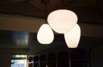 Custom CANE Pendant Light Trio | Pendants by KEEP | Private Residence in Upper West Side NYC in New York