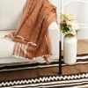 Reyti Organic Cotton Throw | Linens & Bedding by Studio Variously. Item made of cotton