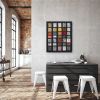 Love me tender - original mixed media painting | Mixed Media by Xiaoyang Galas. Item composed of canvas & paper compatible with contemporary and art deco style