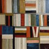 La Géométrie de la Pensée | Oil And Acrylic Painting in Paintings by Sophie DUMONT.. Item composed of wood and canvas in minimalism or contemporary style