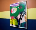 Neon Signs Don't Make It Better | Paintings by ABDA Collective. Item composed of wood & paper compatible with contemporary and eclectic & maximalism style