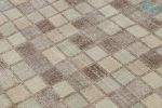 Vintage Zeki Müren Rug with Pastel Geometric Pattern | Area Rug in Rugs by Rug and Kilim