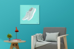 Sequin Sneakers - Vibrant Giclée Print | Prints in Paintings by Michelle Keib Art. Item composed of paper