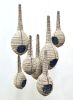 Weaver's Nest Pendant -Set of 3 | Pendants by Mud Studio, South Africa | Tswalu Kalahari Reserve in Kalahari CBDC. Item composed of metal & ceramic
