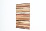 Natural Sedimentary #1 – Reclaimed Wood Wall Art | 21.5" x 3 | Wall Sculpture in Wall Hangings by Craig Forget. Item composed of wood in boho or mid century modern style