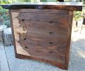 "The Emi" Claro walnut dresser | Storage by Aaron Smith Woodworker. Item composed of walnut in mid century modern or contemporary style