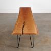 Custom Cherry Bench | Benches & Ottomans by Elko Hardwoods. Item composed of wood & steel