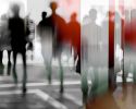 Human Vision II | Photography by Sven Pfrommer. Item composed of glass and paper in urban style