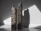 Black Stone Set Vase - Block Series in Bio Concrete | Vases & Vessels by Donatas Žukauskas. Item made of wood with paper works with contemporary & japandi style