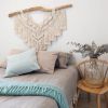 SHONE (Three in Zapotec dialect) | Macrame Wall Hanging in Wall Hangings by LIDXI Decoracion (by Nadxieelli Suastegui G.). Item made of wood with cotton