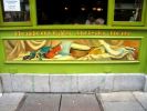 Exterior Mural | Murals by Fran Halpin Art | Oliver St. John Gogarty's Hostel in Dublin 2. Item made of synthetic