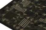 Rug & Kilim’s Scandinavian Kilim Runner Rug in Brown | Area Rug in Rugs by Rug and Kilim