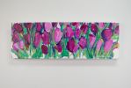 I See Tulips | Oil And Acrylic Painting in Paintings by Claire Desjardins. Item made of canvas with synthetic