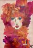 Hallpass | Mixed Media by Lulu Schwall Atelier. Item works with eclectic & maximalism style