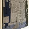 Figurative Tan | Tapestry in Wall Hangings by Fault Lines by Matthias de Vogel. Item made of wood