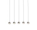 Dora Pendant Pl5 | Pendants by SEED Design USA. Item composed of steel and glass
