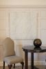 Whispering | Tapestry in Wall Hangings by Saskia Saunders | Danesfield House Hotel & Spa in Marlow-On-Thames. Item composed of linen and paper in minimalism or contemporary style