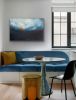 How Transitory | Oil And Acrylic Painting in Paintings by Nilou Farzam | The Drawing Room in San Francisco. Item composed of canvas in minimalism or contemporary style