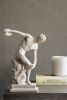 Discobolus - Discus Thrower Sculpture | Sculptures by LAGU. Item made of marble