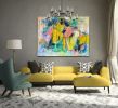 "Insights" | Oil And Acrylic Painting in Paintings by Shirly Maimom Art. Item made of canvas with synthetic