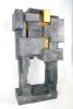 Eclectic Gray Bar Cabinet - BOX 3 by Studio Josha | Storage by Studio Josha. Item composed of wood & paper compatible with contemporary and eclectic & maximalism style