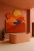 "Desert Composition" — Sculptural Wall Art & Custom Interior | Public Sculptures by Blaise Danio. Item composed of synthetic